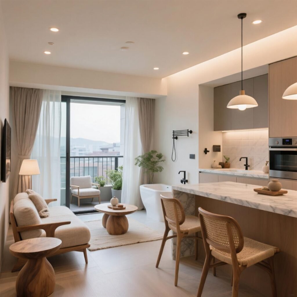 Leave You Inspired Chic Korean Apartment Interior