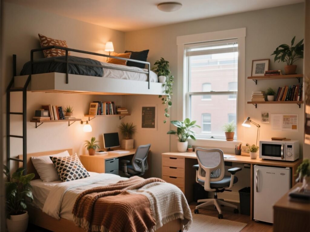 College Apartment Bedroom
