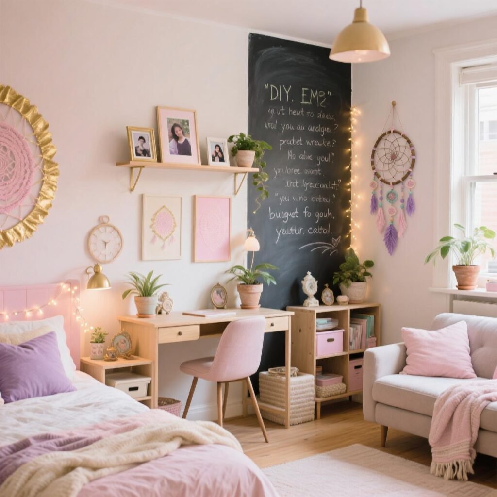 Space Uniquely Girly Apartment Ideas