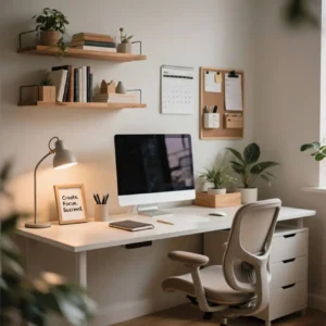 Workspace for Home Office Organization Ideas