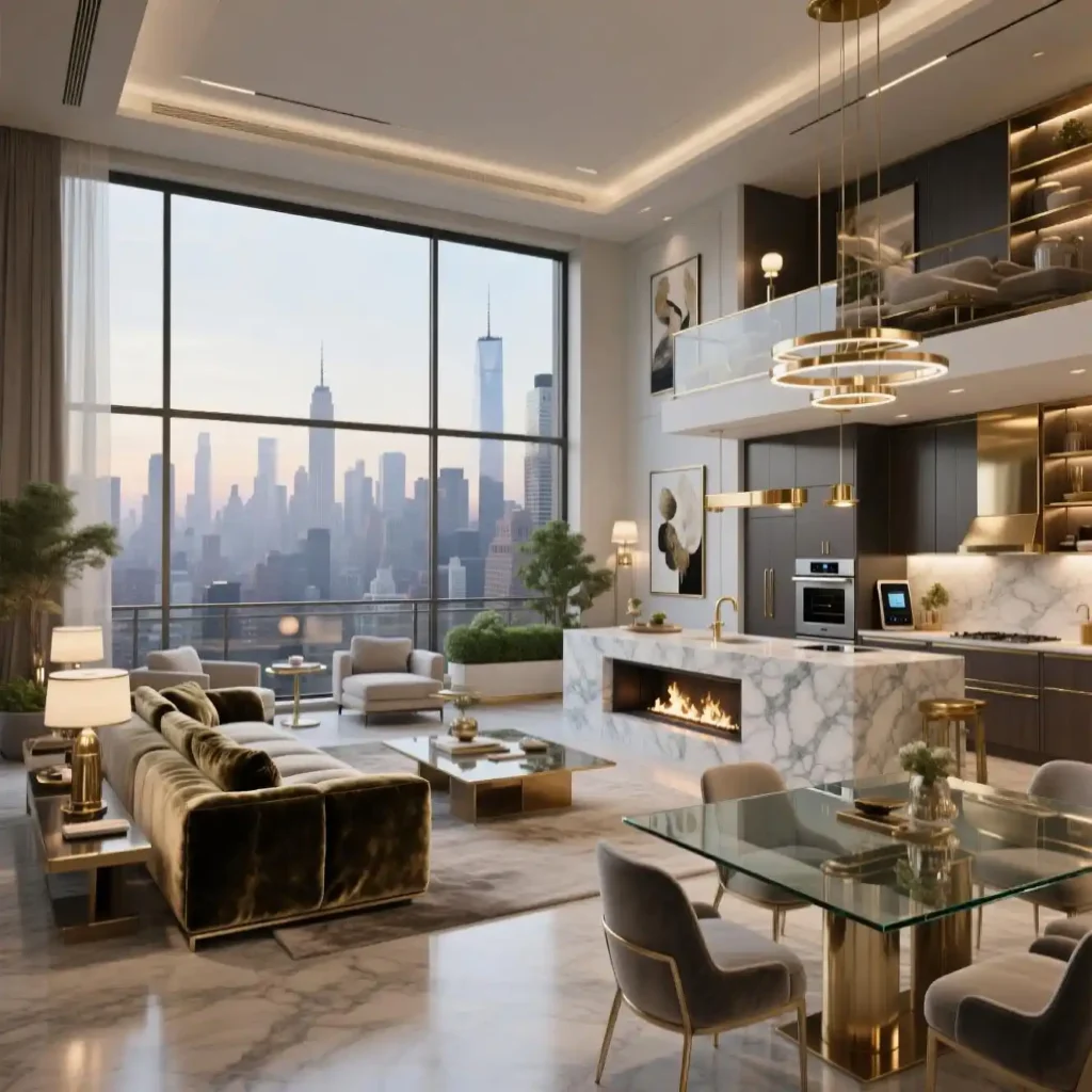 Penthouse Apartment Aesthetic Ideas