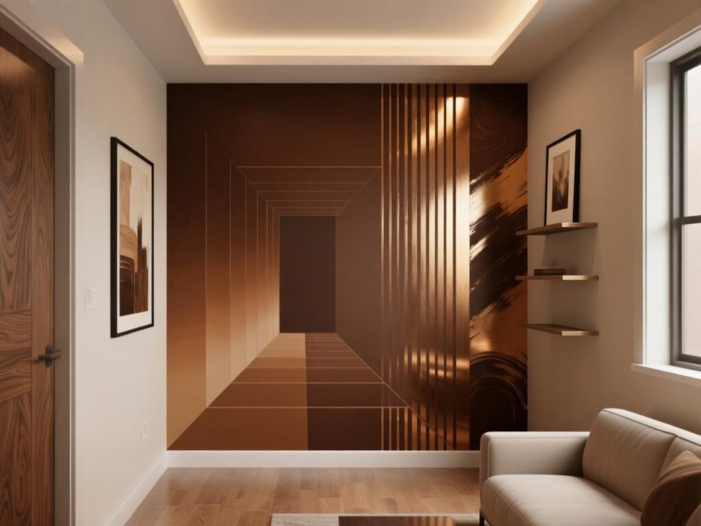 Brown Wall Painting
