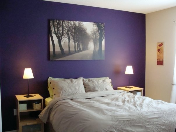 DIY Purple Wall Painting Ideas