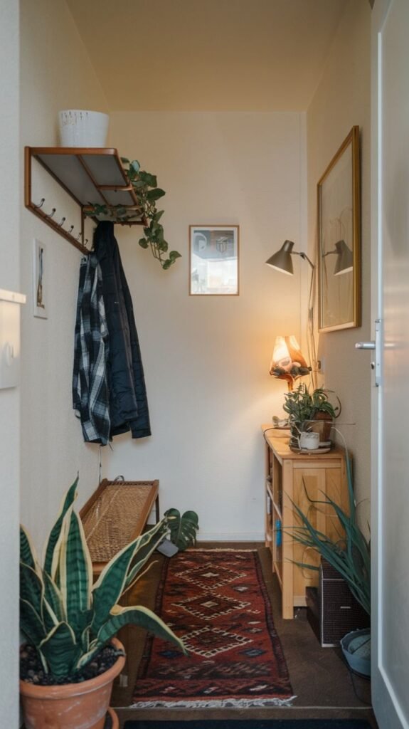 Small Studio Apartment Entryway Solutions