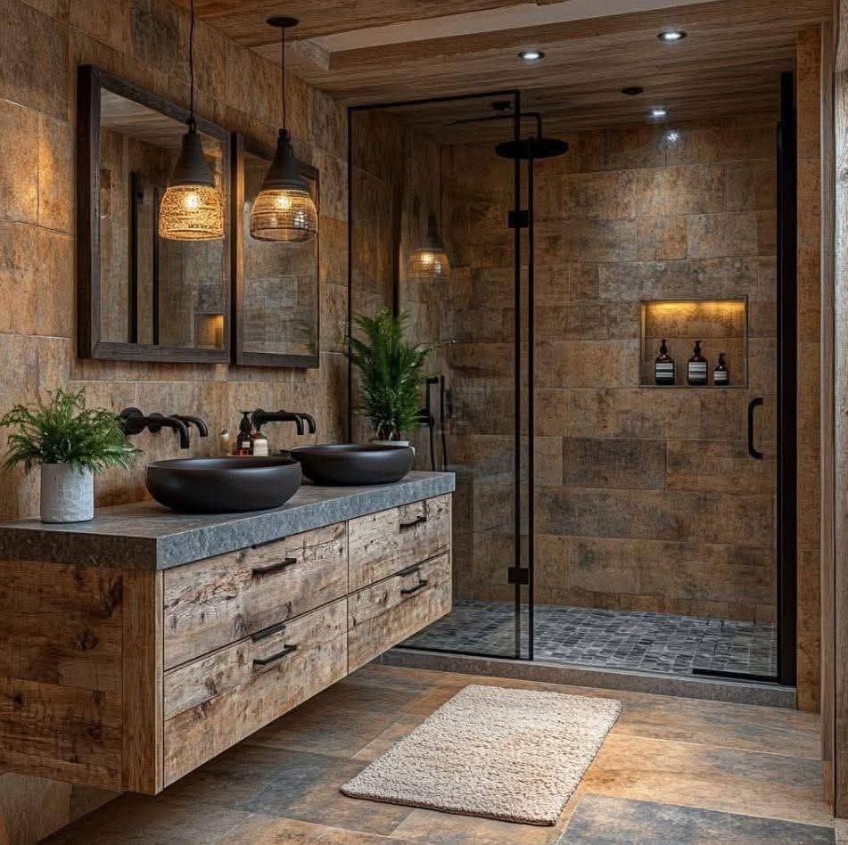 Contemporary Farmhouse Bathroom Ideas