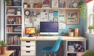 # Craft Organization Small Space Ideas That Contain the Creative Chaos Your craft supplies are everywhere—yarn in the closet, paint under the bed, paper stuffed in random drawers, and you can never find scissors when you need them. You love crafting but hate the mess, and you definitely don't have a spare room for a dedicated craft space. The struggle is real when you're trying to be creative in 50 square feet while sharing space with your actual living area. Craft organization small space ideas maximize vertical storage, use multi-functional furniture, and keep supplies visible and accessible creating functional creative zones in minimal square footage. The right systems let you craft without taking over your entire apartment and pack away projects quickly when needed. It's making creativity possible without requiring a dedicated room. We're covering 11 craft organization small space ideas that work in apartments, shared spaces, and homes without craft rooms. These solutions are portable, space-efficient, and designed for people who actually craft regularly instead of just storing supplies. And honestly? Good organization means you'll craft more because setup and cleanup become way less overwhelming. ## What Makes Small Space Craft Organization Work - **Vertical Storage Maximizes Space:** Stacking supplies upward instead of spreading horizontally saves precious floor space for actual crafting. It's using walls and height since you can't expand outward. The vertical approach fits more supplies in less square footage. - **Portability Enables Flexibility:** Mobile storage allows crafting anywhere and packing away when done. It's adapting to shared living spaces without permanent takeover. The portable solutions make small-space crafting actually feasible. - **Visibility Prevents Waste:** When you can see supplies, you use what you have instead of buying duplicates forgetting what you own. It's making inventory clear preventing unnecessary purchases. The transparent storage saves money while enabling creativity. - **Categorization Speeds Projects:** Grouping supplies by type or project keeps everything for specific crafts together. It's starting projects quickly instead of hunting for scattered materials. The organized categories make crafting less frustrating. ## 11 Craft Organization Small Space Ideas Contain your creative supplies with these craft organization small space ideas that maximize storage without requiring dedicated rooms. ### Rolling Craft Cart With Drawers Use a mobile cart with multiple drawers storing supplies by category while rolling to wherever you're working. The portable storage packs away easily when not crafting. It's complete craft storage that moves with you. Choose carts with deep drawers accommodating various supply sizes. Roll between closet and workspace as needed. This craft organization small space idea costs $40-100 creating flexible organized mobile storage. ### Wall-Mounted Pegboard System Install pegboard on walls hanging tools, scissors, ribbon, and frequently-used items keeping them visible and accessible. The vertical storage clears surfaces while displaying supplies. It's turning walls into functional craft storage. Add hooks, baskets, and shelves customizing to your specific supplies. Paint pegboard matching decor. This craft organization small space idea costs $30-60 creating customizable wall storage freeing precious surface space. ### Clear Stackable Storage Bins Use transparent stackable containers organizing supplies by type while seeing contents at a glance. The modular system stacks to ceiling maximizing vertical space. It's building custom storage one container at a time. Label bins clearly maintaining organization long-term. Choose sizes matching your supplies—small for buttons, large for yarn. This craft organization small space idea costs $30-80 for complete system creating visible accessible storage. ### Over-Door Pocket Organizer Hang clear shoe organizers on doors storing small craft supplies in individual pockets. The vertical storage uses zero floor space keeping scissors, markers, ribbons, and tools accessible. It's instant organization requiring no installation. Use multiple organizers for different supply categories. Clear pockets allow seeing contents immediately. This craft organization small space idea costs $10-25 per organizer adding immediate vertical capacity. ### Fold-Down Wall-Mounted Table Install a wall-mounted drop-leaf table creating workspace that folds up when not crafting. The space-saving surface provides work area without permanent floor commitment. It's having a craft table only when you need it. Mount securely supporting your working weight. Include storage shelves above or beside table. This craft organization small space idea costs $50-150 creating functional workspace disappearing when done. ### Craft Supply Closet Conversion Transform a small closet into dedicated craft storage using shelving, hanging organizers, and door storage maximizing every inch. The contained space keeps supplies organized and out of living areas. It's creating a craft closet instead of craft room. Add shelf risers, hanging pockets, and hooks utilizing vertical space completely. This craft organization small space idea costs $50-150 for organizers transforming closets into complete craft centers. ### Portable Craft Caddy Use handled caddies or toolboxes organizing current project supplies for grabbing and crafting anywhere. The portable solution keeps active projects contained and mobile. It's project-specific storage that travels with you. Store finished project supplies separately maintaining current work accessible. Choose compartmentalized caddies organizing small items. This craft organization small space idea costs $15-40 creating grab-and-go project storage. ### Tension Rod Storage Install tension rods in closets or between shelves hanging ribbon spools, fabric, or tools. The adjustable rods create custom storage fitting any space. It's utilizing gaps and creating hanging storage without drilling. Use multiple rods at different heights maximizing vertical space. Hang fabric bolts, rolls of paper, or ribbon collections. This craft organization small space idea costs $10-25 for several rods creating flexible custom storage. ### Under-Bed Storage Drawers Store less-used supplies or project materials in flat bins sliding under beds. The hidden space accommodates substantial volume keeping specialized items accessible but out of the way. It's utilizing dead space you're not using anyway. Use clear bins or label ends identifying contents without pulling everything out. Store seasonal craft supplies or backup inventory. This craft organization small space idea costs $25-50 for multiple drawers creating hidden substantial capacity. ### Magnetic Strip Tool Storage Mount magnetic strips on walls or inside cabinets holding metal tools, scissors, and cutters. The space-saving solution keeps tools visible and instantly accessible. It's vertical tool storage clearing drawer space. Install multiple strips organizing tools by type or frequency of use. Works in closets or above workspaces. This craft organization small space idea costs $10-20 creating efficient tool organization. ### Furniture With Hidden Storage Choose ottomans, benches, or coffee tables with lift-up seats storing craft supplies inside. The dual-purpose furniture provides seating and storage simultaneously. It's making furniture work harder in small spaces. Store supplies used together or current project materials. Choose furniture matching your decor serving primary function while secretly storing crafts. This craft organization small space idea costs $60-200 creating invisible storage within functional furniture. ## Making Small Space Craft Organization Work - **Edit Supplies Ruthlessly:** Small spaces can't accommodate supplies you don't use—donate materials for crafts you've abandoned. It's keeping only active hobby supplies. The honest editing creates space for what you actually do. - **Maintain Categories Strictly:** Return supplies to designated spots immediately after use preventing the slow slide into chaos. It's discipline that keeps small-space systems functional. The consistent maintenance prevents overwhelming reorganization sessions. - **Store Vertically Always:** Use every inch of wall space through shelving, pegboards, and hanging storage. It's thinking upward when you can't expand outward. The vertical approach maximizes limited square footage dramatically. - **Pack Away Projects:** In shared spaces, create systems for quickly putting away active projects maintaining living area function. It's accepting that small spaces serve multiple purposes. The packable approach makes crafting compatible with small-space living. ## Frequently Asked Questions About Small Space Craft Organization ### How Do You Craft Without a Craft Room? Use portable storage bringing supplies to wherever you're working—kitchen table, couch, or bedroom. Pack away projects quickly using bins or caddies. Vertical storage keeps supplies organized without dedicated floor space. The flexible approach makes crafting possible anywhere. Many people craft successfully in living rooms or bedrooms using mobile storage and fold-away workspace. The portable systems adapt to shared spaces. ### What About Messy Crafts? Contain messy projects with drop cloths, project trays, or plastic mats protecting surfaces. Use the bathroom or kitchen for messy steps benefiting from tile floors and sinks. Work outside when possible for really messy projects. The contained approach prevents damage to living spaces. Choose crafts compatible with your space limitations. Small apartments might not accommodate large-scale woodworking but handle most other crafts fine. ### How Do You Store Paper and Cardstock? Use vertical paper organizers, magazine holders, or shallow drawers storing paper flat preventing curling. Label by color, size, or weight. Keep frequently-used papers accessible while storing specialty papers separately. The flat storage prevents damage keeping paper pristine. Rolling paper storage carts with multiple shallow drawers work beautifully for extensive collections. The drawer approach keeps paper organized by type. ### Where Do You Store Fabric? Fold fabric and store in clear bins stacked vertically. Use tension rods hanging fabric bolts in closets. Comic book boards or mini bolts keep fabric organized and visible. The folded or rolled approach fits more in less space. Sort by color, type, or project keeping related fabrics together. Store in closets or under beds when not actively using. ### Can You Store Everything in One Place? In very small spaces, consolidated storage works best—one closet or area containing all craft supplies. The centralized approach prevents supplies spreading throughout your home. Multiple storage locations in small spaces creates chaos. Use one large organizer or claim one closet completely rather than scattering supplies in various spots. The consolidated system stays more organized long-term. ### How Do You Organize Small Items? Use compartmented containers, tackle boxes, or drawer organizers separating buttons, beads, findings, and small tools. Label containers clearly. Store in drawers or on shelves keeping similar items together. The divided storage prevents mixed chaos. Fishing tackle boxes, hardware organizers, or craft-specific compartmented storage keeps tiny items sorted and findable. ### What About Works in Progress? Use project boxes or bags containing all materials for specific projects keeping them together and portable. Label clearly with project name. Stack in closets or under beds. The project-based organization makes picking up where you left off easy. Limit simultaneous projects to what fits in your space. The disciplined approach prevents overwhelming work-in-progress accumulation. ### How Often Should You Reorganize? Do quick tidying after each craft session returning supplies to homes. Weekly deeper organization returns strays to proper places. Quarterly purges remove supplies for abandoned projects. The regular maintenance prevents system collapse. Small spaces show disorganization quickly requiring more frequent attention than large dedicated rooms. The ongoing maintenance keeps systems functional. ## Creating Your Craft Zone Craft organization small space ideas prove that creative hobbies don't require dedicated rooms—smart storage, vertical thinking, and portable solutions create functional craft areas in even the tiniest apartments. The combination of vertical storage, mobile organizers, and transparent systems keeps supplies accessible while maintaining living space function. Start by editing honestly keeping only supplies for active crafts. Choose portable storage moving with you throughout your space. Maximize vertical storage through shelving, pegboards, and hanging organizers. Implement strict return-to-home discipline maintaining systems long-term. The comprehensive approach enables creativity in minimal square footage making crafting compatible with small-space living. What crafts are you trying to organize—sewing, painting, paper crafts, or a little of everything? I'm curious what specific supplies are creating the most chaos!