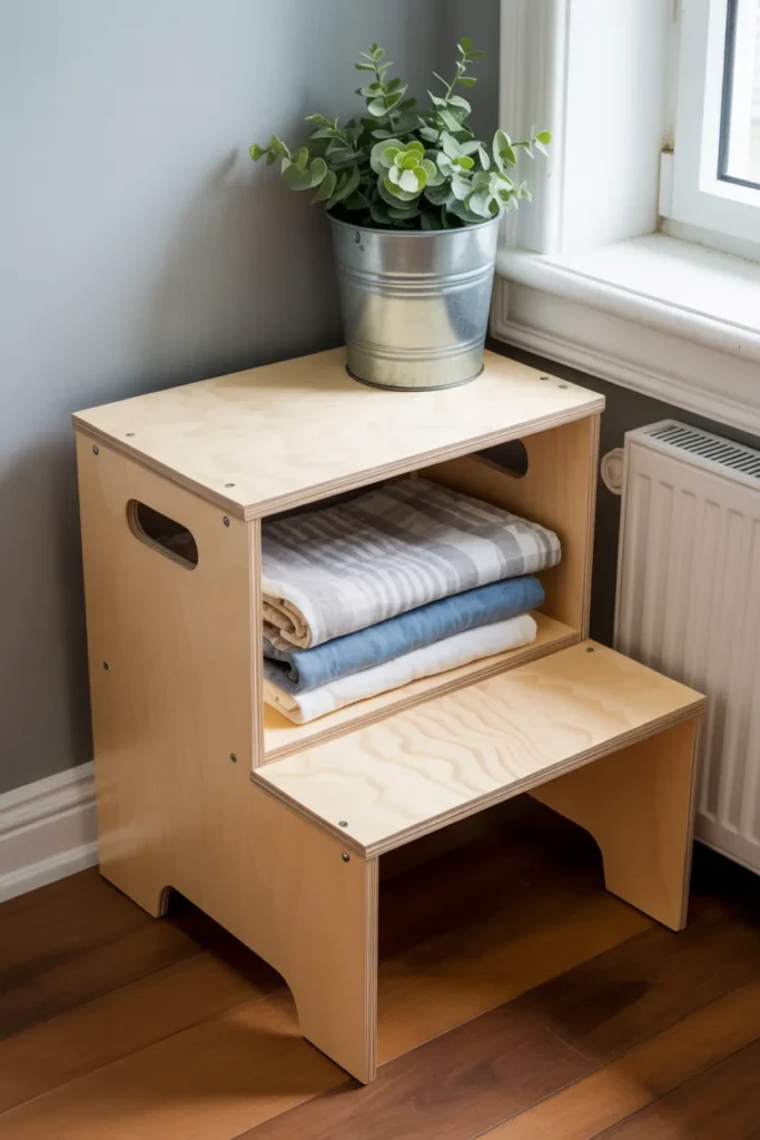 Step Stool with Storage