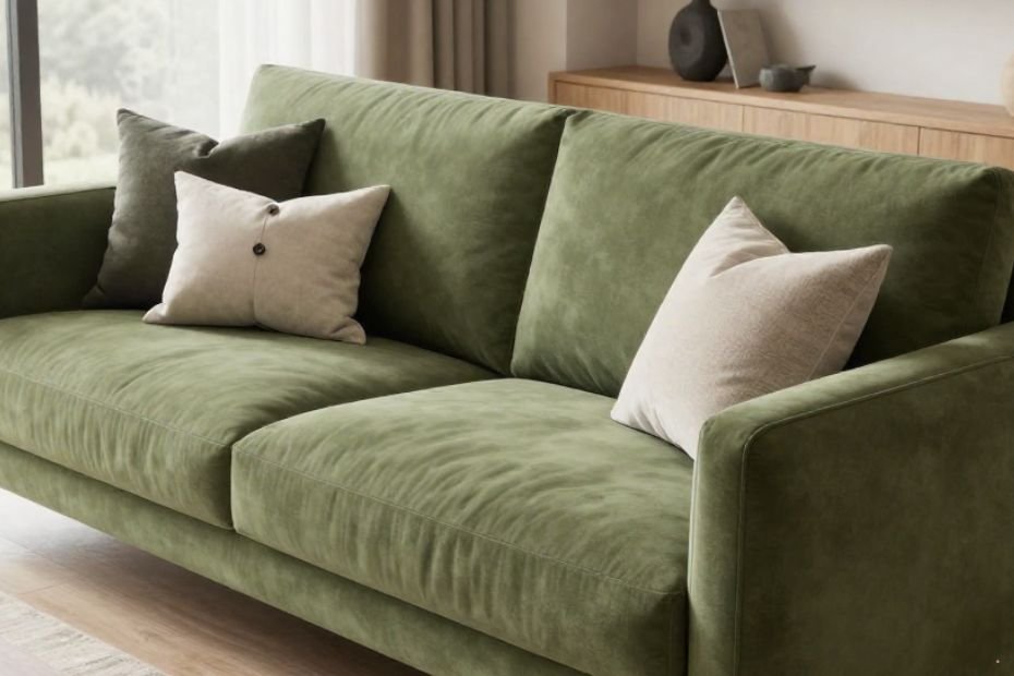 olive green sofa living room ideas