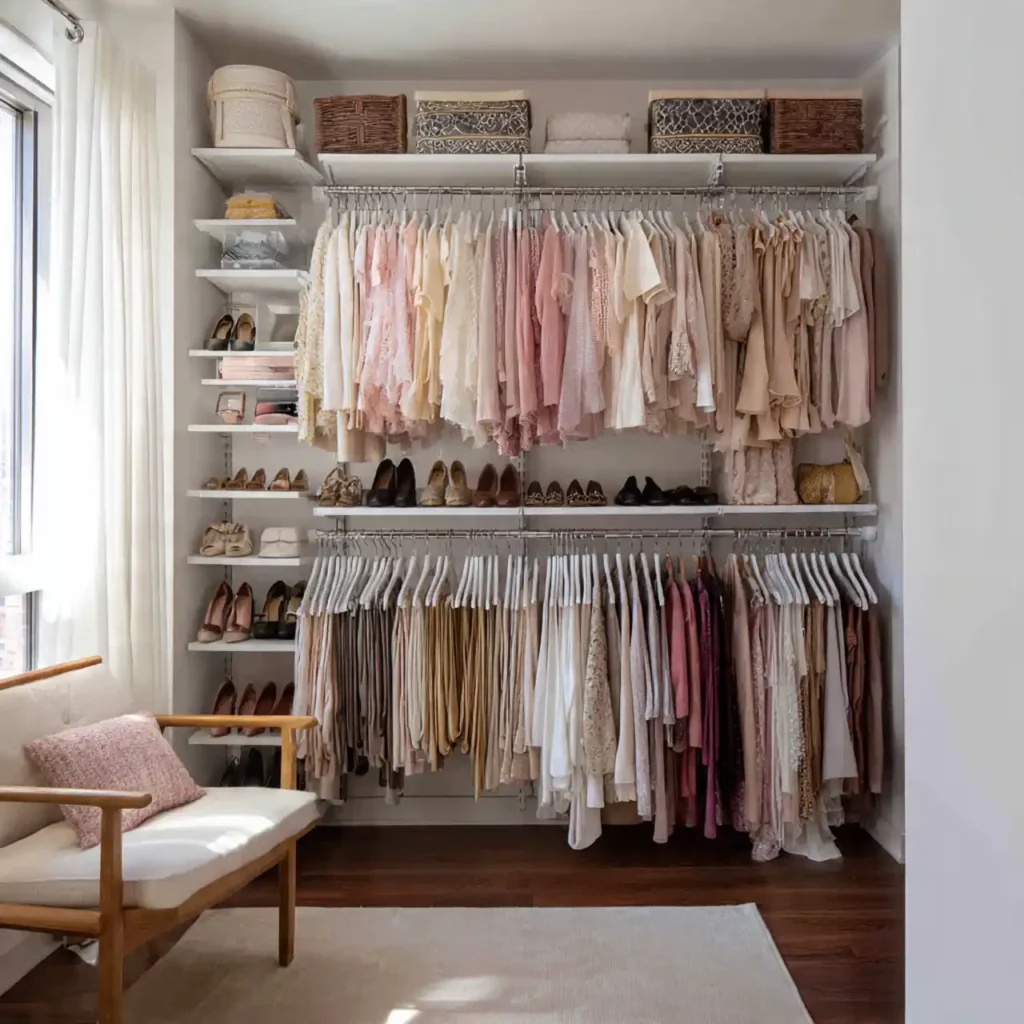 Studio Apartment Closet Ideas
